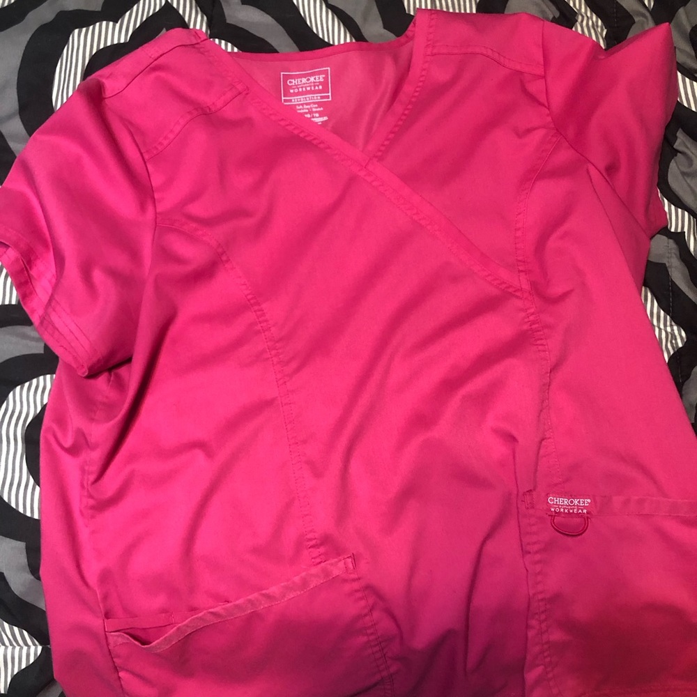 Cherokee workwear scrub top